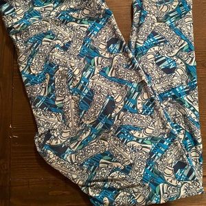 Lularoe EUC TC Cowboy leggings